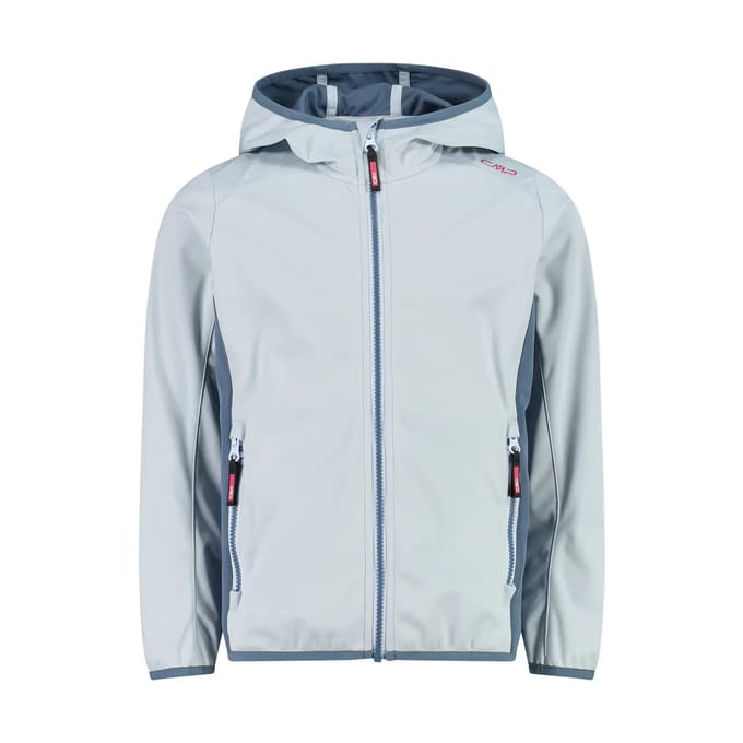 Cmp Fix Hood 39a5115 Softshelljack Zilver 10 Years Meisje