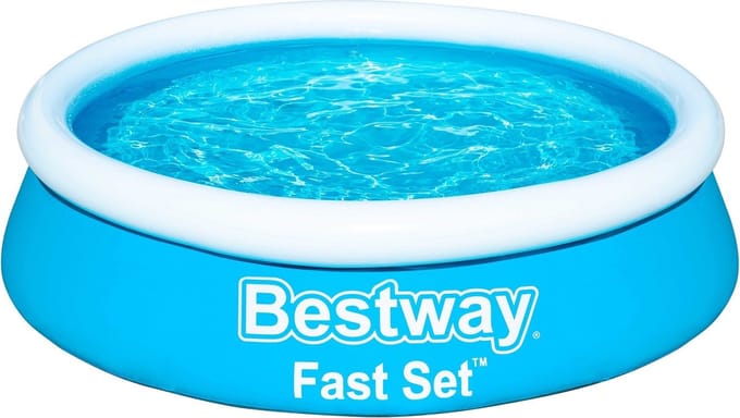 Bestway Kinderzwembad - Ø 183 cm - Model 57392 - Opblaasbare Rand