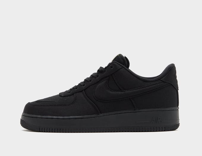Nike Air Force Sneakers Heren - Zwart - Maat 41 - Mesh/Synthetisch