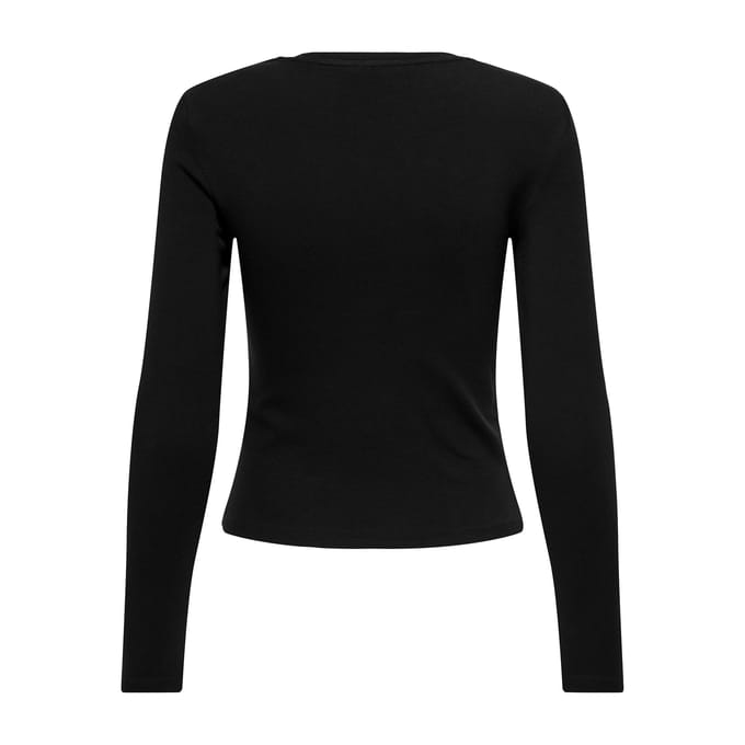 Slim fit longsleeve van katoenmengsel model 'RILEY'