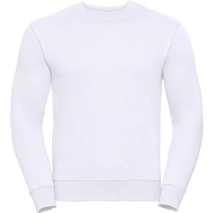 Authentic Crew Neck Sweater 'Russell' White - L
