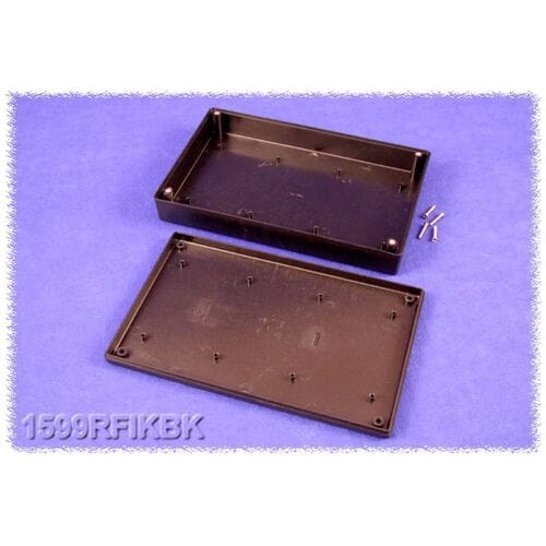 Hammond Electronics 1599RFIKBK Handbehuizing 220 x 140 x 40 ABS Zwart 1 stuk(s)