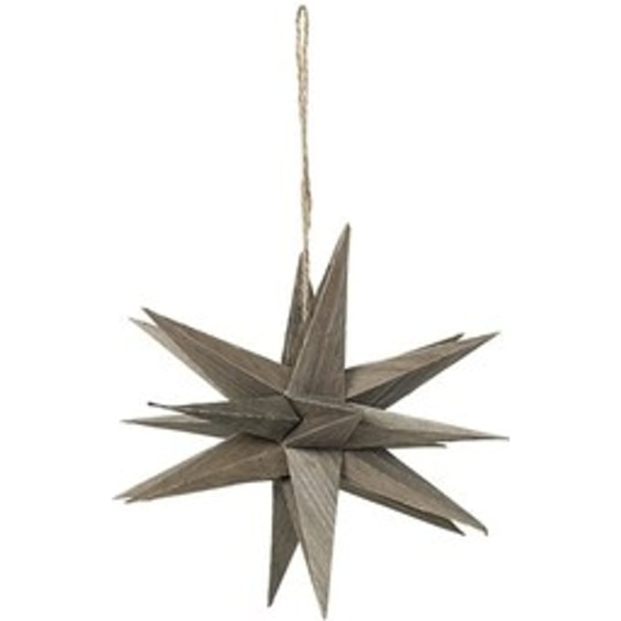 Kerst decoraties Broste Copenhagen DECO ETOILE 'VENUS' BOIS