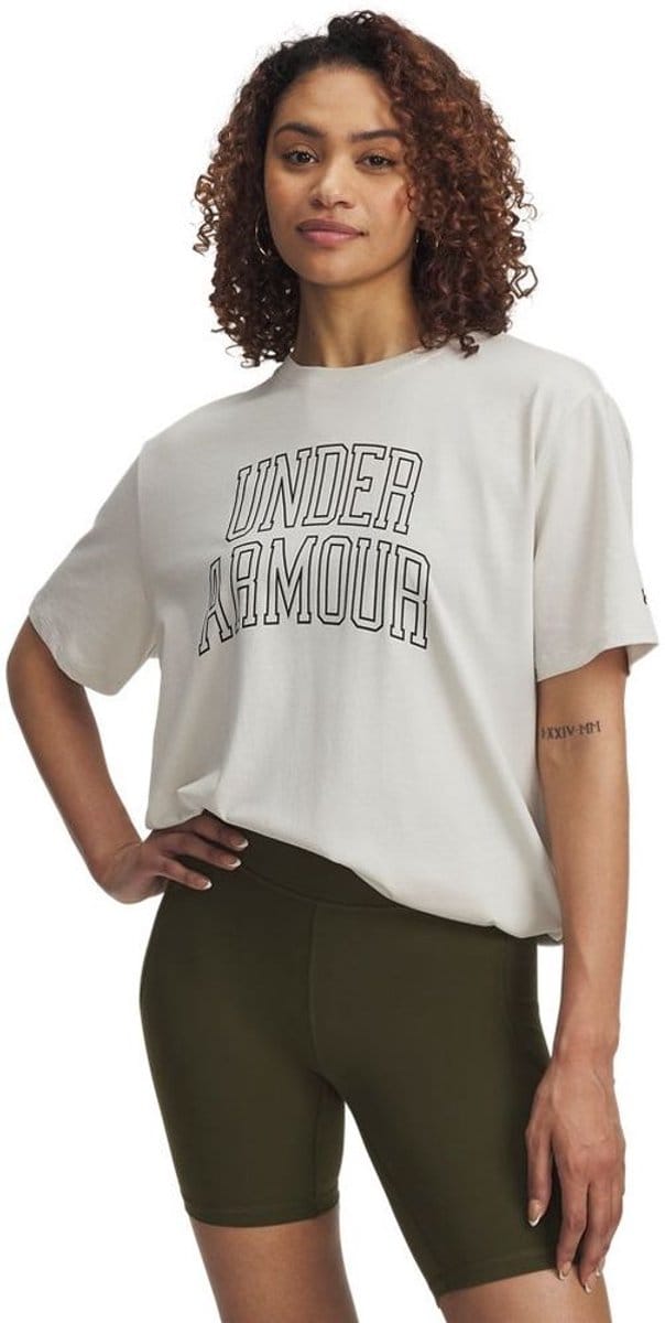 Under Armour dames sportshirt Rival Os Campus T-shirt 6007883