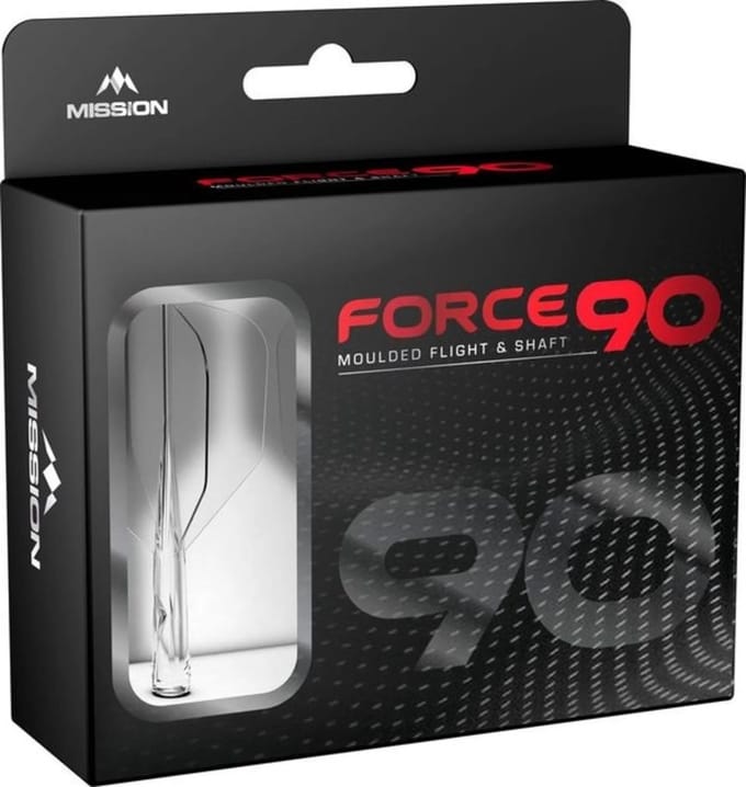 Mission Force 90 Clear NO6 - Dart Flights