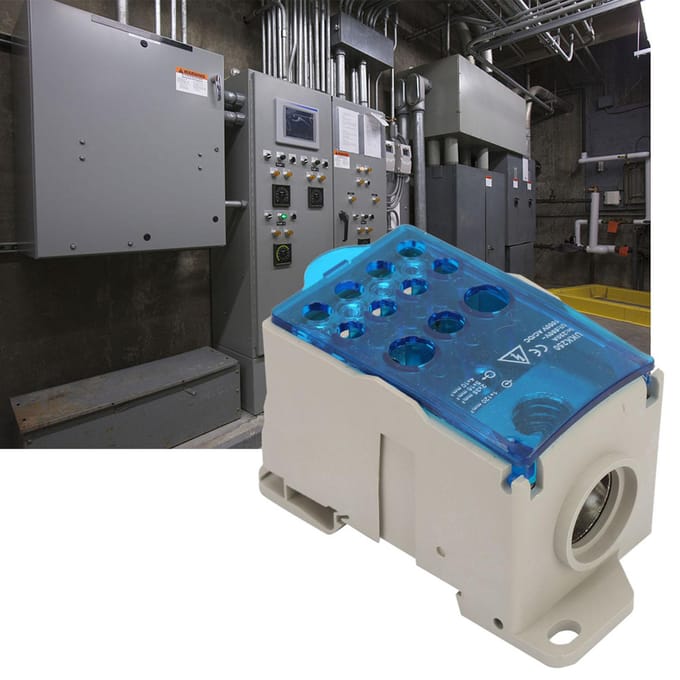 UKK250A Din Rail Klemmenblok Verdeelkast Universele Stroomverdeeldoos