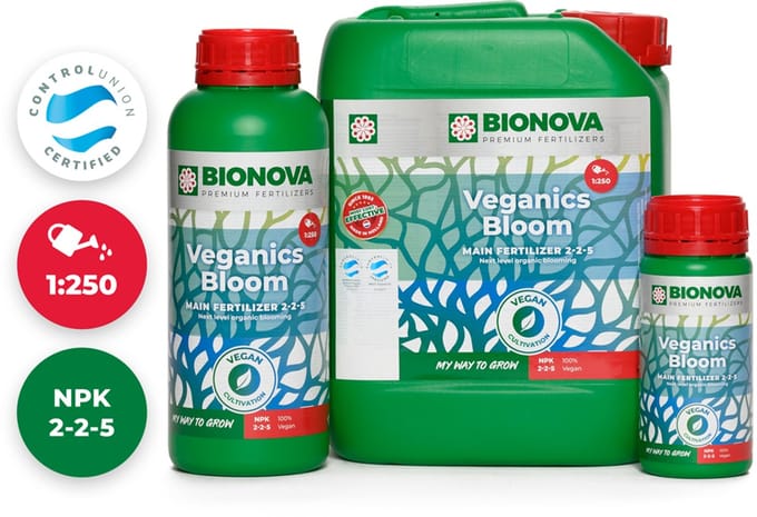BIO NOVA VEGANICS BLOEI 5 LITER