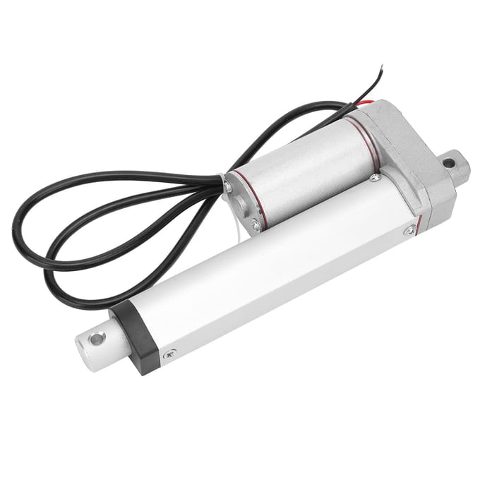 Elektrische motor voor putter, zware industriële uitvoering, 300N, 100mm slag, lineaire actuator JSTGZU5(24VDC )
