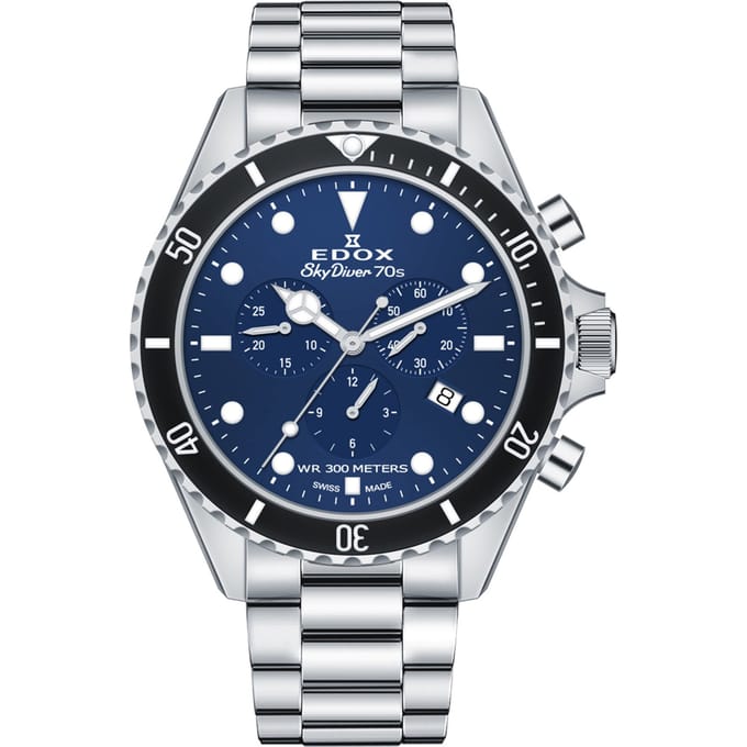 Edox Skydiver 10238-3NM-BUI Horloge