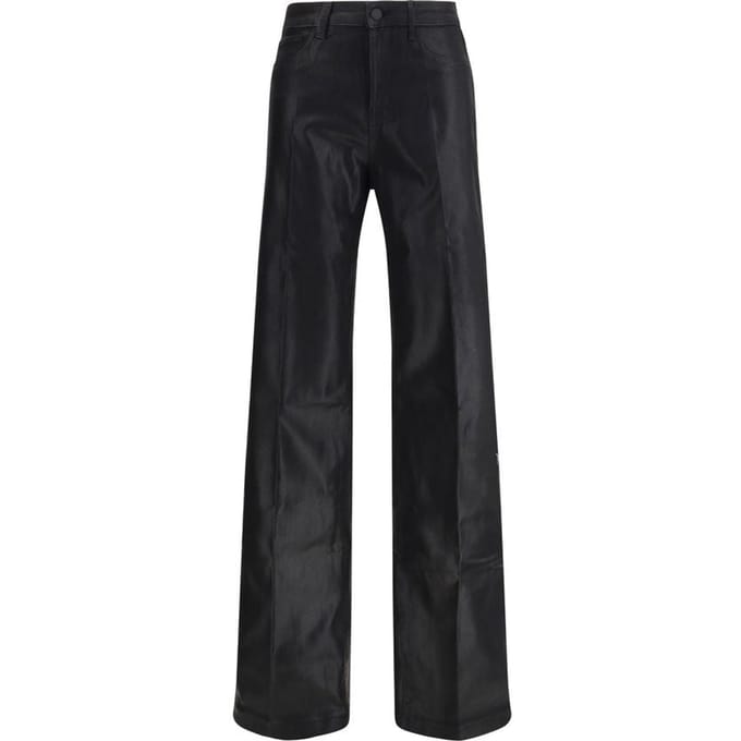 L'Agence Zwarte Katoenen Casual Broek