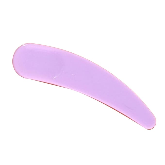 Cosmetische Spatel Schep Mini Gebogen Cosmetische Schep Plastic Make-up Gezichtscrème Lepel voor Mengen pink