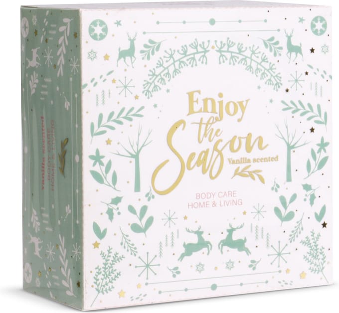 Kerstgeschenk - Bad geschenkset - Enjoy the Season Luxe spa badgeschenkset
