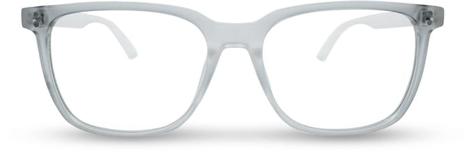 BL Way Clear Matte - Blauw licht bril - Computerbril - Rechthoek - Transparant