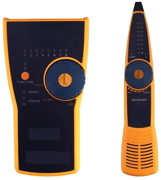 Netwerkkabel Tester - POE Kabel Zoeker - Netwerk Installatie - Anti-interferentie Technologie - Compact Ontwerp - One Color