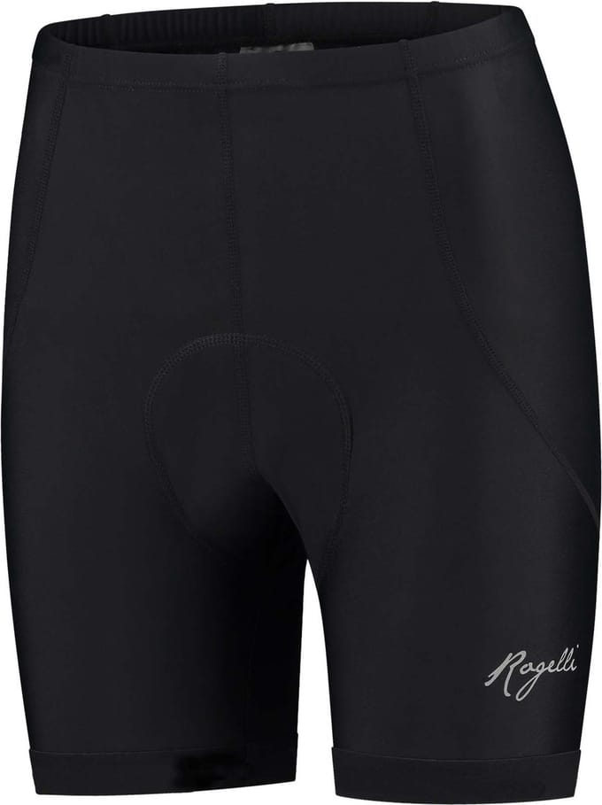Rogelli Core Dames Korte Fietsbroek - Zeem - Zonder Bretels - Zwart