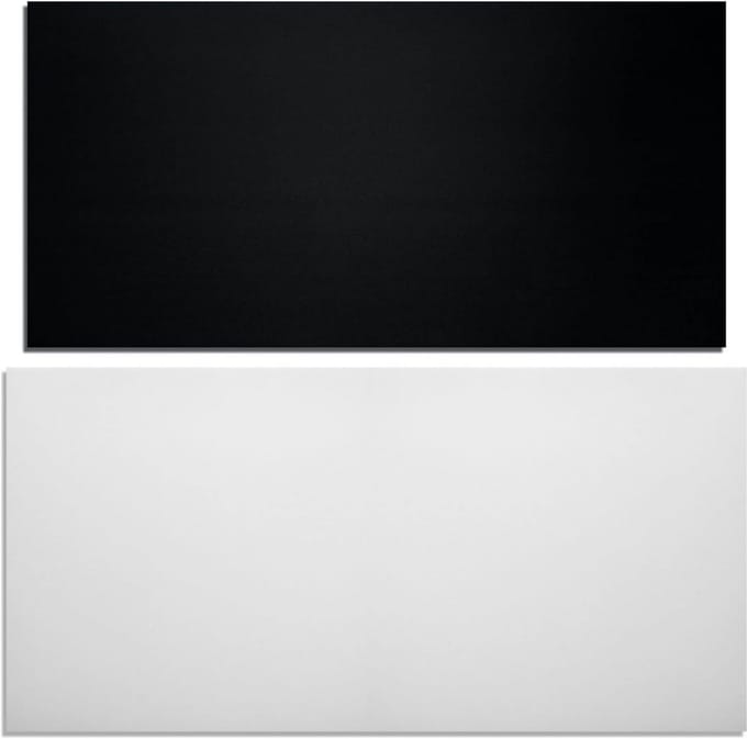 Polystyreen Plafondpanelen en Muurpanelen - Decoratieve Isolatie 100x50 cm - Wit