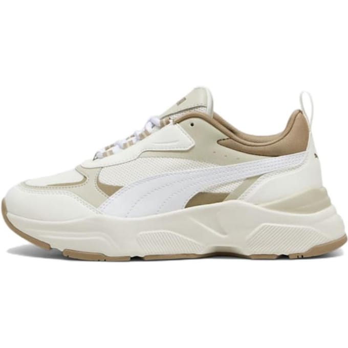 Puma Cassia Warm White Oak Branch Dames Sneakers Crème Desert-Dust 384647-22 38 white