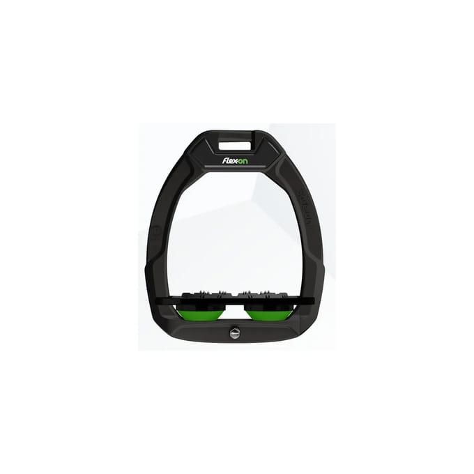 Veiligheidsezels Plat Ultra Grip Zwart/Zwart/Groen Flex-On Safe-On