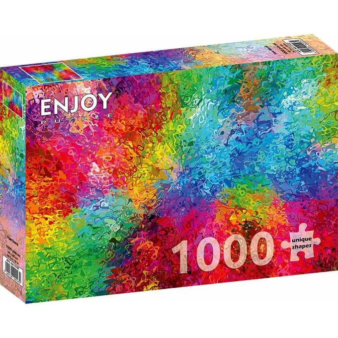 Enjoy Puzzle legpuzzel Hue Burst - 1000 stukjes kleurrijk karton.