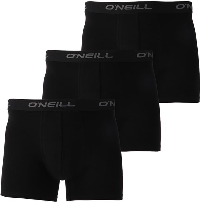 O'Neill Heren Boxershorts Trunks 900003 Effen Zwart 3-Pack - Maat M