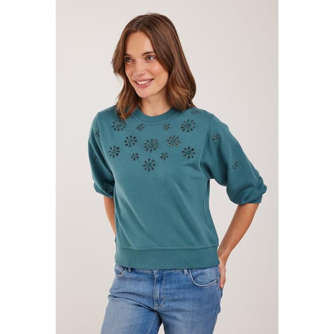 DIDI Dames Sweater Inspire Hydro green maat 44