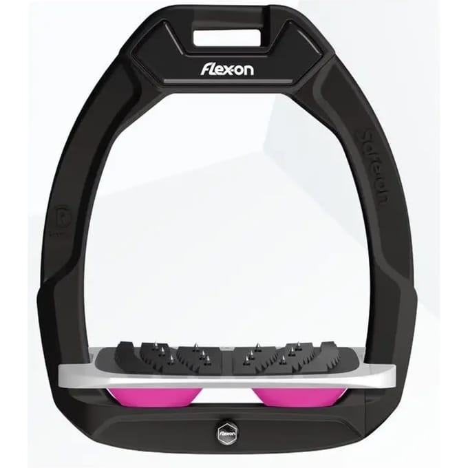 Veiligheidsequitierstijgers Inclinatie Ultra Grip Zwart/Grijs/Roze Flex-On Safe-On