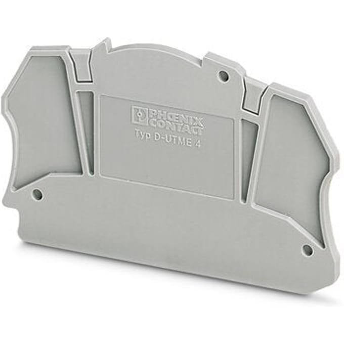 Phoenix Contact D-Utme 4 Afdekking Grijs 65Mm - 3047491 [10 Stuks]