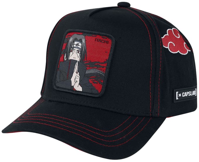 Naruto Capslab - Itachi Unisex Cap - zwart - Standard