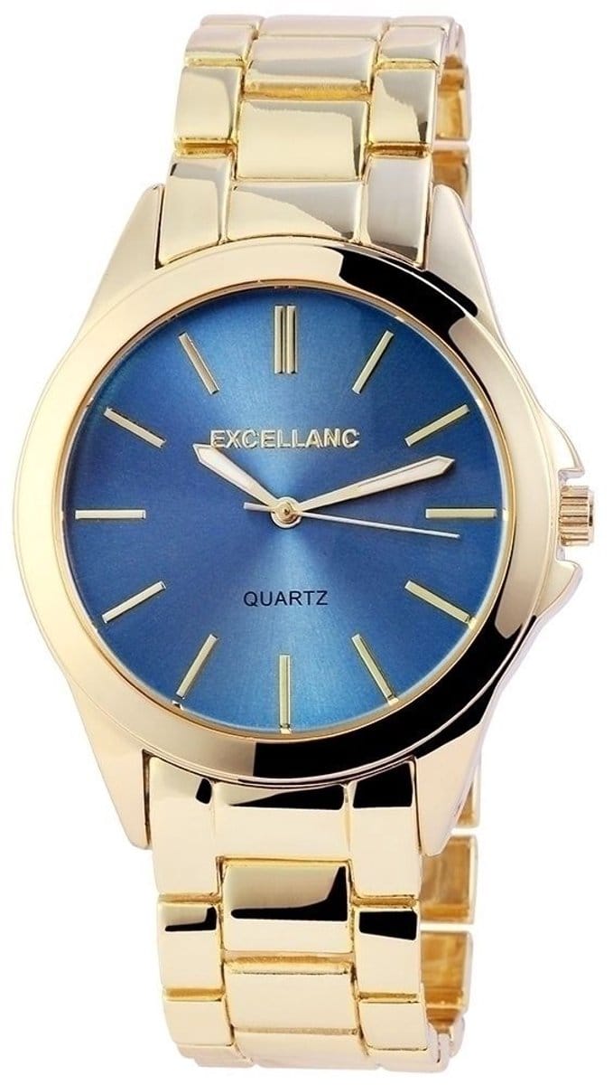 EXCELLANC Dameshorloge metaal mineraalglas