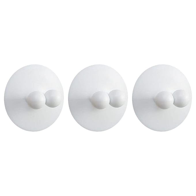 3PCS Crochet de Rangement Mural Sans Perforation Avec Ventouse Support de Rangement Universel pour Épicerie Porte-Brosse à Dents Livraison Directe CHINA