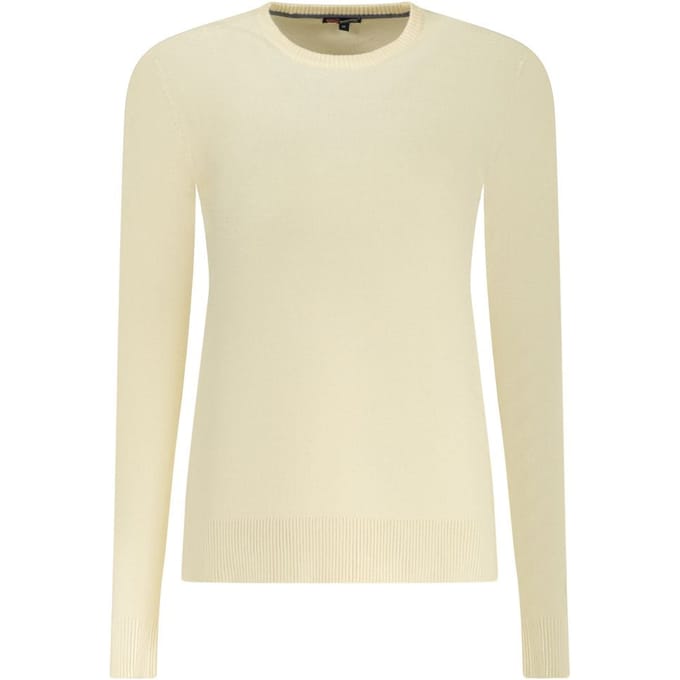 Noorwegen 1963 Bianco Viscose Dames Shirt