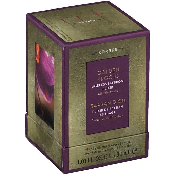 Korres Golden Krocus Ageless Saffron Elixir Serum 30 ml - Gezichtsserum