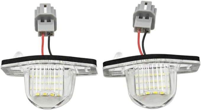 Set LED Kentekenverlichting Canbus voor diverse Honda Modellen (Plug & Play)