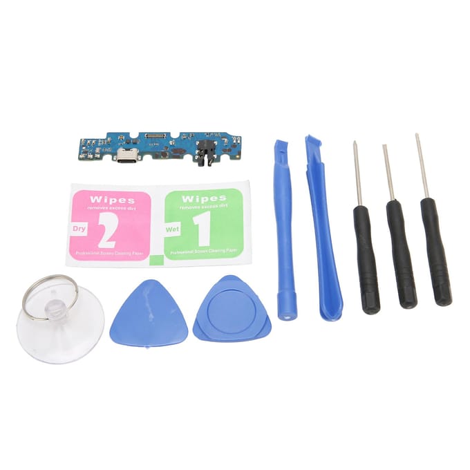 Kit de réparation de port de chargeur USB, matériau PCB, remplacement facile et portable pour Tab A7 Lite 8.7 T225 gray
