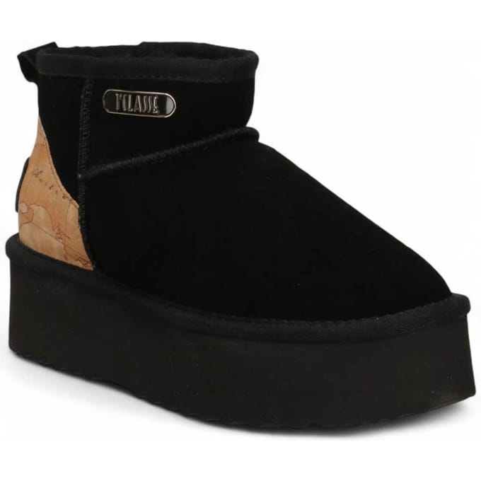 Alviero Martini 1e klasse vrouw half-boot Geo booties zwart 40 - 1262-417B-0001-40