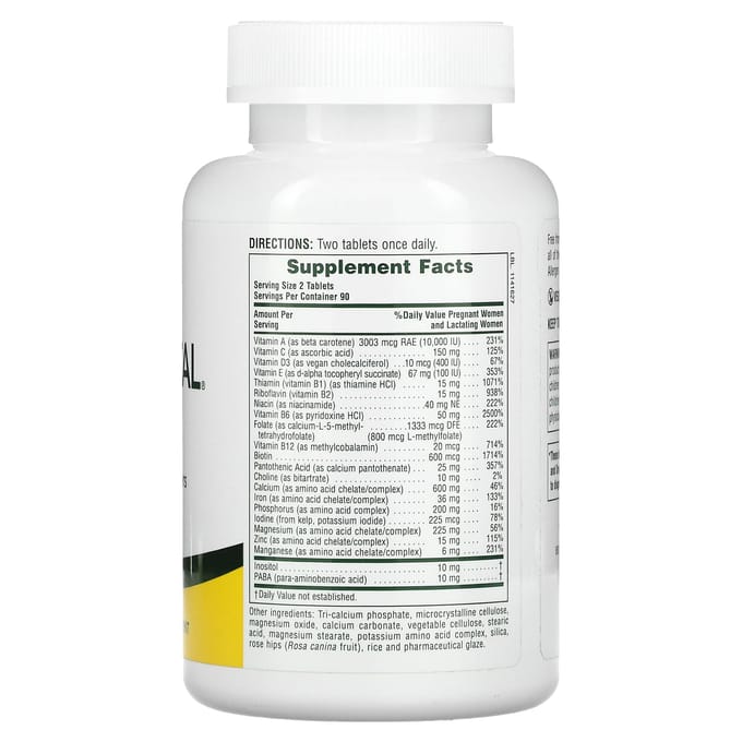 Ultra Prenatale Multivitamine, 180 Tabletten