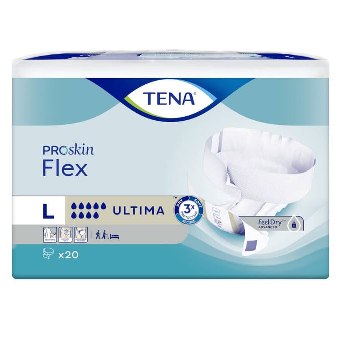 Tena Proskin Flex Ultima Large - 1 paquet de 20 protections