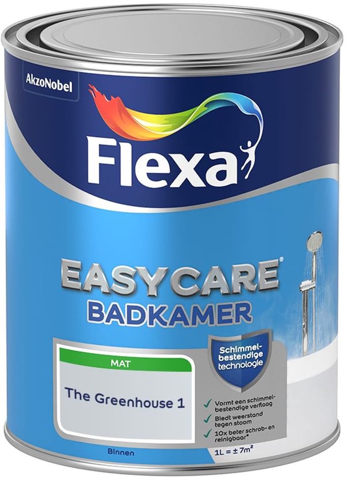 Flexa - Easycare Badkamer - The Greenhouse 1 - Mengverf - 1 L