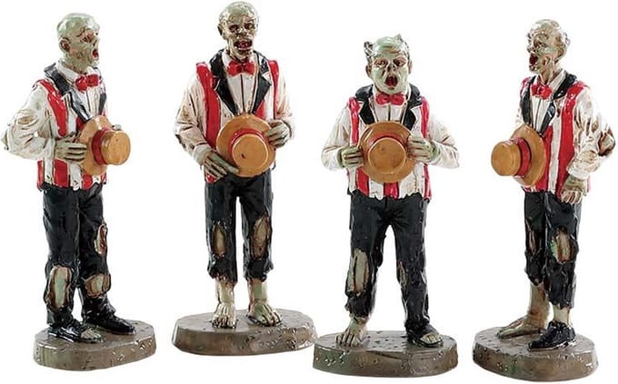 Lemax - Horrific Harmonies -  Set Of 4