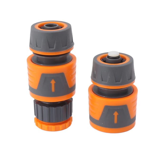 Tuinslang Connector Schakelaar Klep Snelkoppeling Waterleiding Fittingen voor Tuin gray