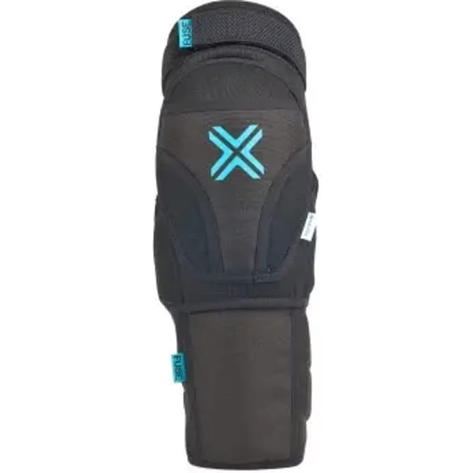 Fuse - Echo 75 Kniebeschermer - BMX - Volwassenen - Combo - Zwart - Blauw - S