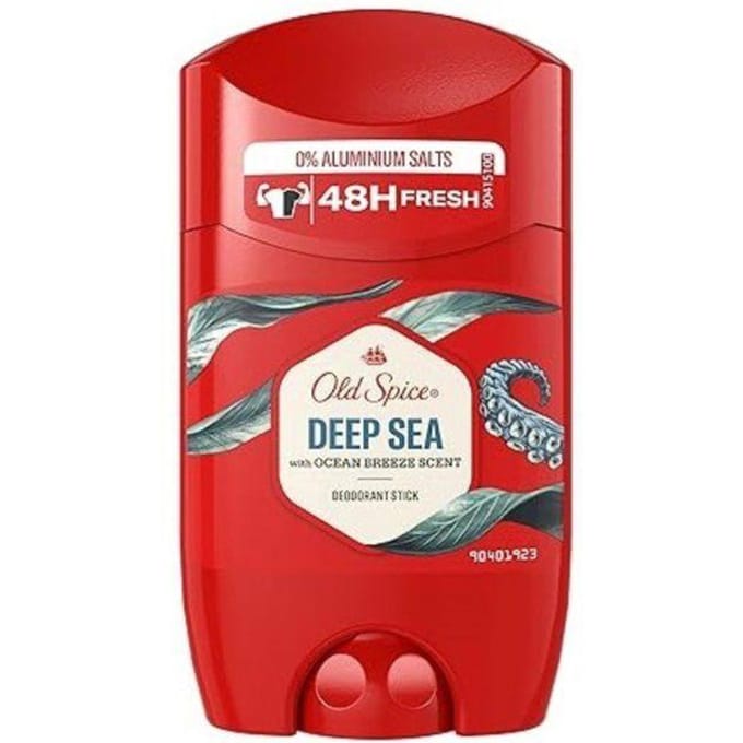 Déodorant - OLD SPICE - Deep Sea - 50ml - 48h de protection - Sans aluminium