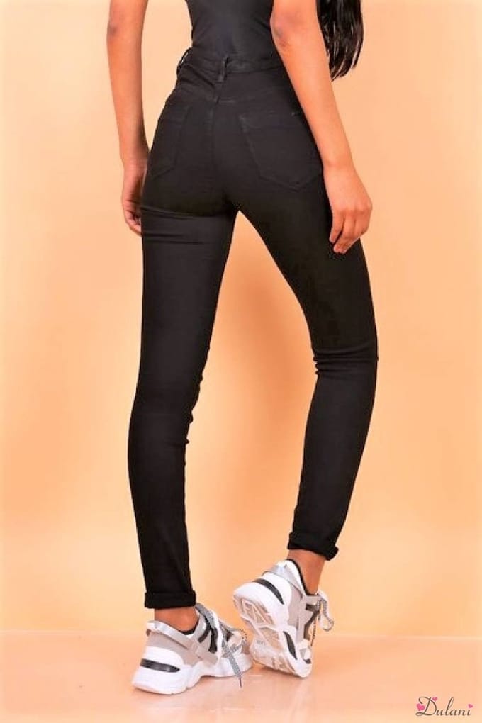 Broek Toxik3 met hoge taille L185 zwart
