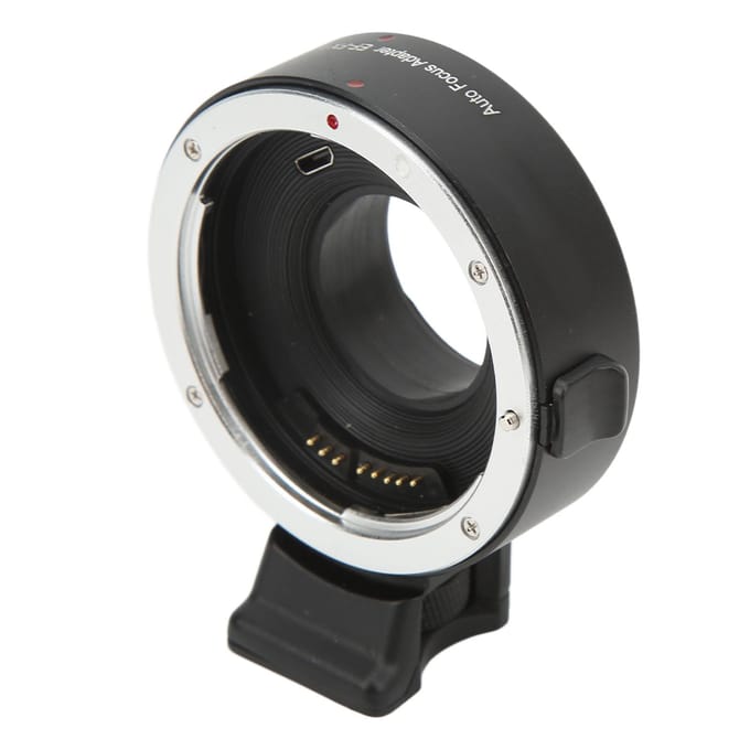 Autofocus Lens Adapter Ring voor EF naar voor XF Lens Mount Adapter Compatibel voor Fujifilm X Mount black