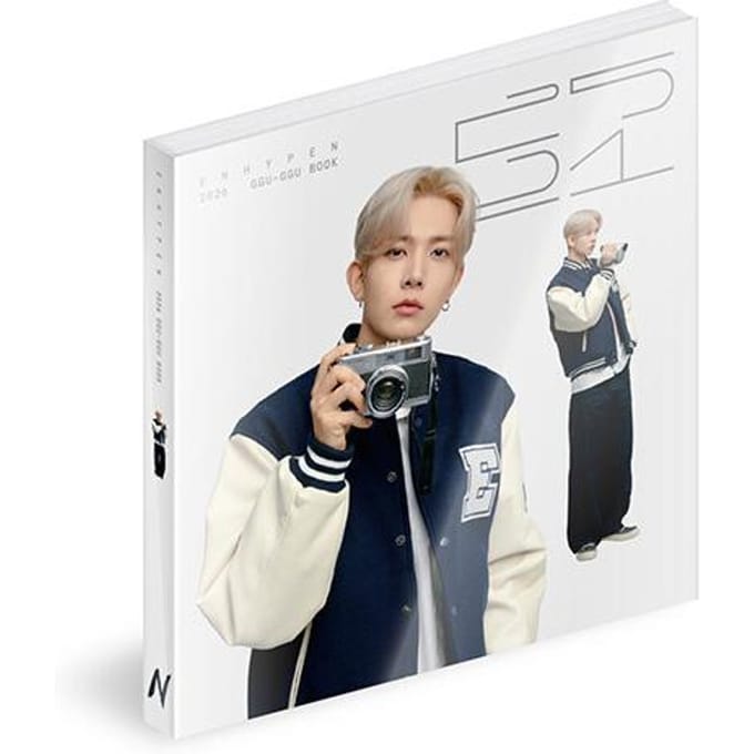 [PRE-ORDER] ENHYPEN – 2026 GGU GGU BOEK (Ledenselectie) HEESEUNG white