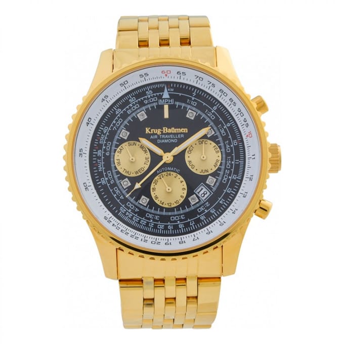 Krug Ba&uuml;men&nbsp;Air Traveller Diamond Automatic 46mm 600103DSA