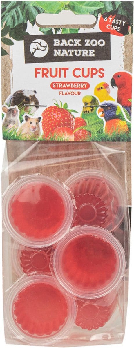 Zoofaria fruitkuipje aardbei