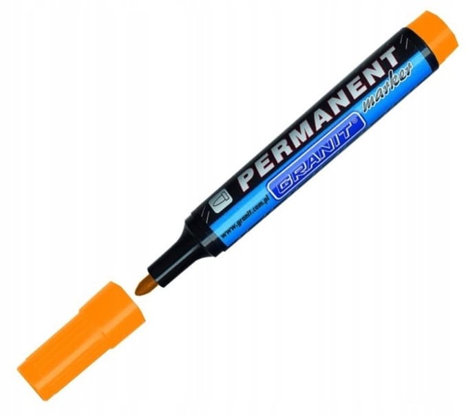Granit M860 Fluo Oranje Waterdichte Marker - 3-4mm