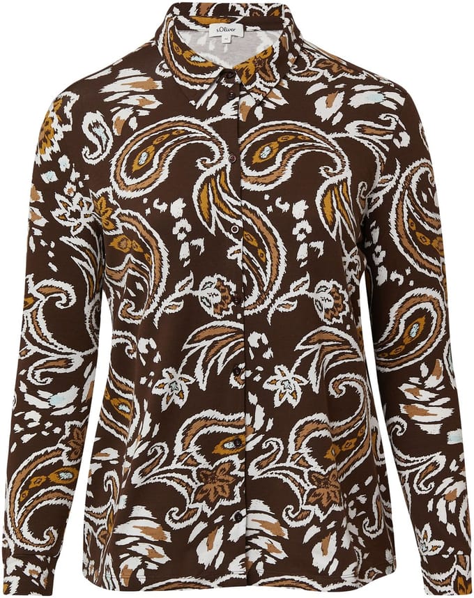 s.Oliver - female - Stretchy jersey overhemd blouse