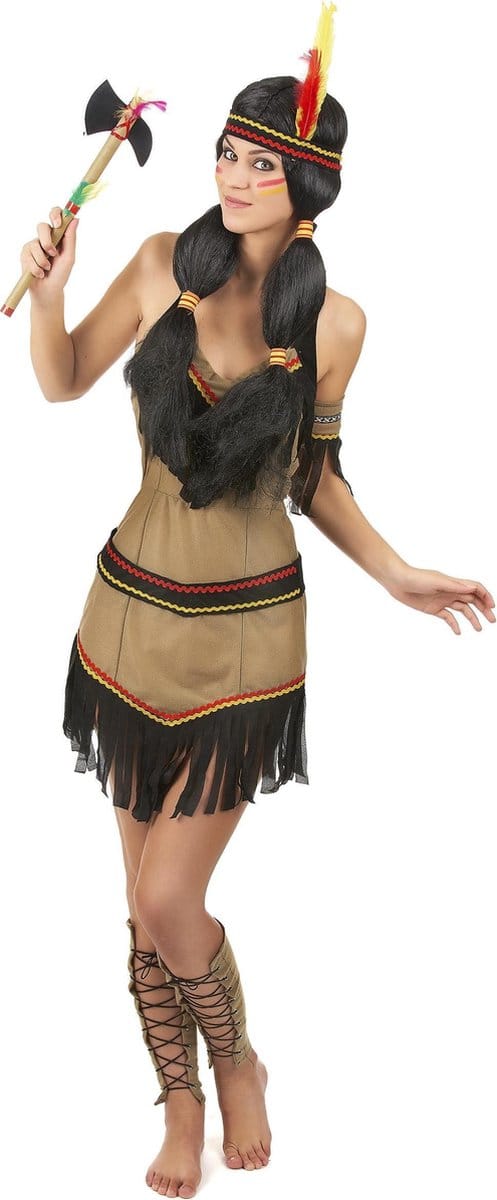 "Indianen pak voor dames - Verkleedkleding - Medium"